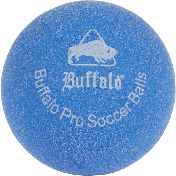 Buffalo Pro tafelvoetbal balletjes set/6pcs blue