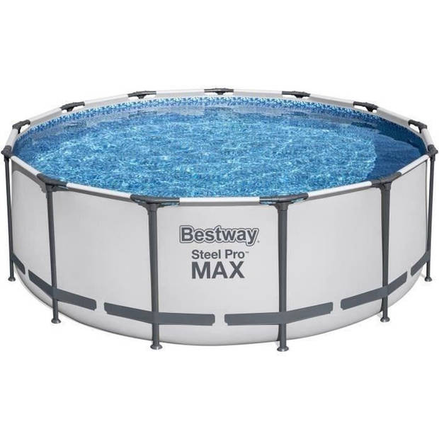 Rond bovengronds zwembad Bestway Steel Pro Max zwembadset 396x122cm 5618W