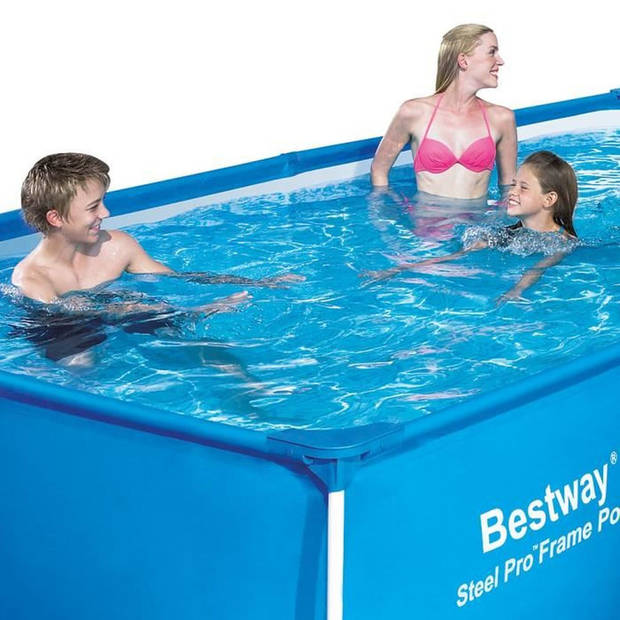 BESTWAY Rechthoekig buisvormig zwembad L4.00 x B2.11 x H0.81 m