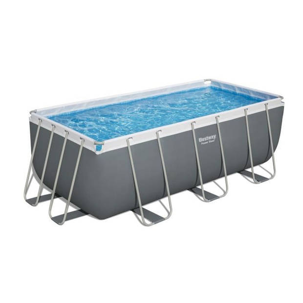 Power Steel 412 x 201 x 122 cm boven -ground pool, zandfilter, schaal, ChemConnect diffuser