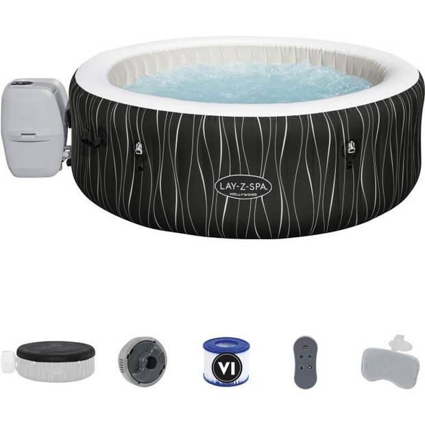 BESTWAY Lay-Z-Spa Hollywood opblaasbare hot tub - 4 tot 6 personen - 140 Airjet