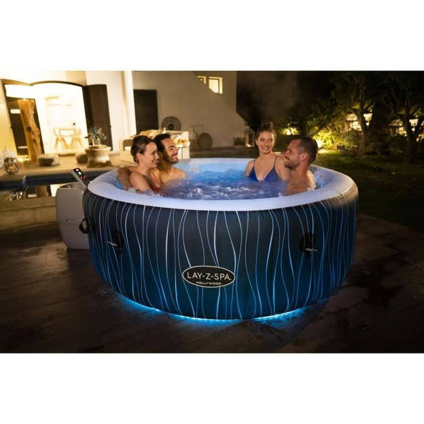 BESTWAY Lay-Z-Spa Hollywood opblaasbare hot tub - 4 tot 6 personen - 140 Airjet