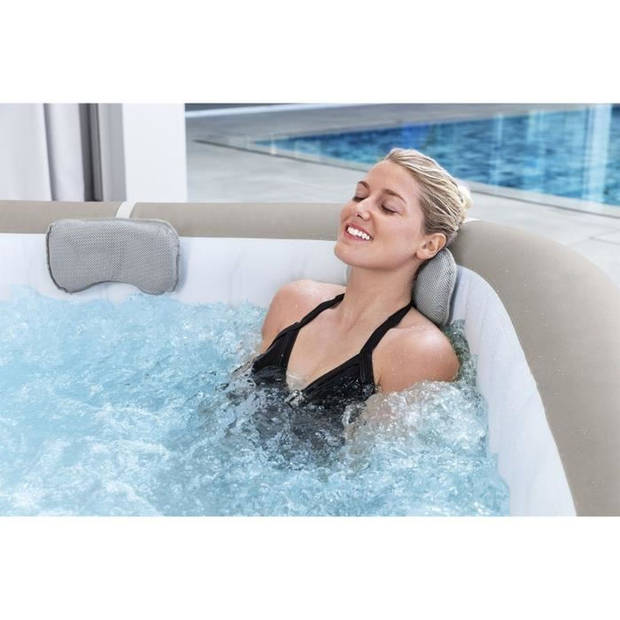 BESTWAY - Lay-Z-Spa Cabo Smart Hydrojet opblaasbare spa, 4/6 plaatsen, diameter 180 x 180 x 71 cm, 140 luchtjets