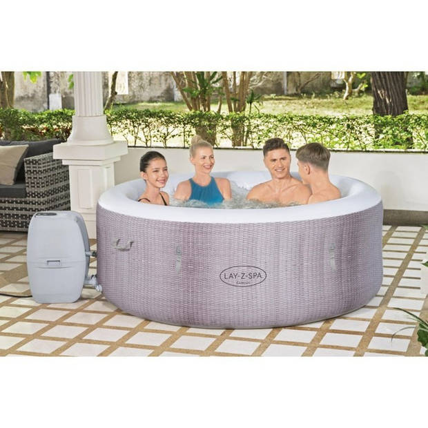 BESTWAY Lay-Z-Spa Cancun Airjet opblaasbare spa - Rond - 2 tot 4 personen - 180 x 66 cm