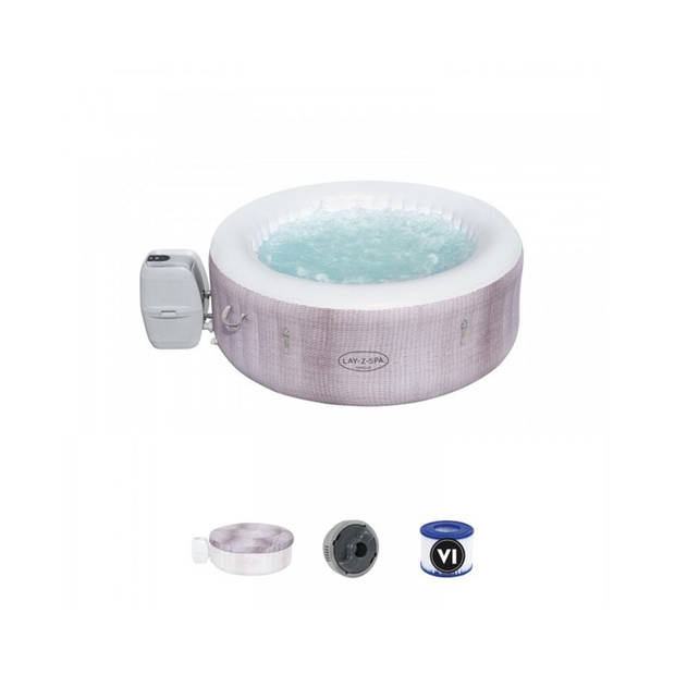 BESTWAY Lay-Z-Spa Cancun Airjet opblaasbare spa - Rond - 2 tot 4 personen - 180 x 66 cm