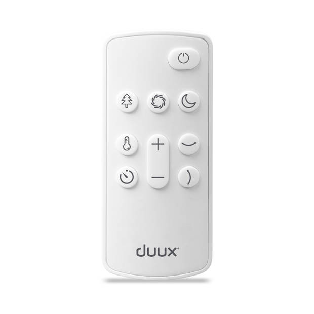 Duux Whisper Flex Ultimate Wit - Smart Statiefventilator & Tafelventilator met Dock & Accu