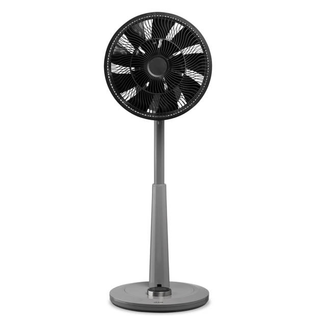 Duux Whisper Ventilator Grijs - Zeer Stille Statiefventilator 13dB - Ventilator Staand