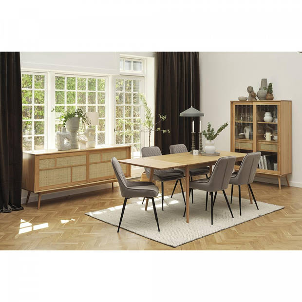 Ivar eiken dressoir - 180 cm - naturel