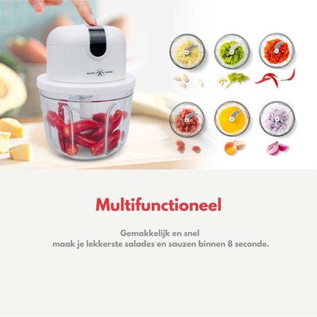 (Draadloos) Food Processor - 350ML - Hakmolen elektrisch - Vaatwasbestendig - USB oplaadbaar - Mini Portable Chopper