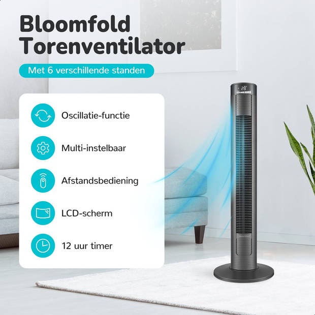 Bloomfold Toren Ventilator - 38 inches