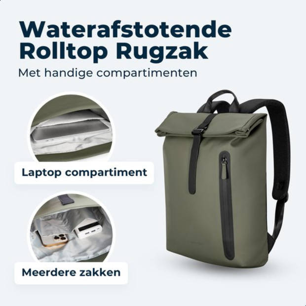 Pathsail Rolltop Rugzak - 13.5L - 15.6 inches