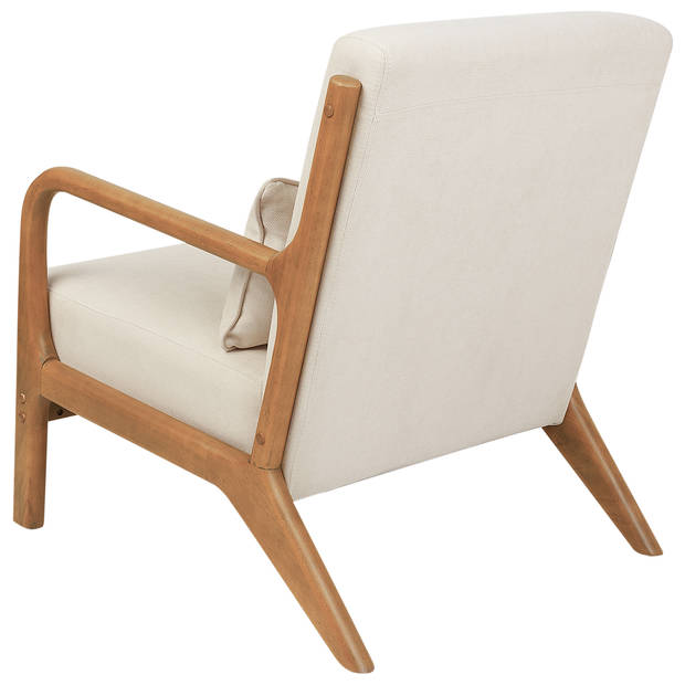 Beliani SKOVDE - Fauteuil-Beige-Polyester