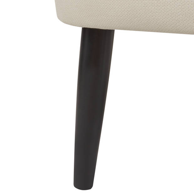 Beliani DVENBERG - Fauteuil-Beige-Polyester