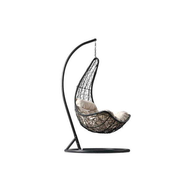 Feel Furniture - Wicker hangstoel - Halve maan