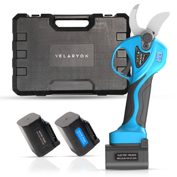 Velaryon Elektrische snoeischaar Edition PRO22 - Uniek model - 2x Lithium accu - Incl. koffer