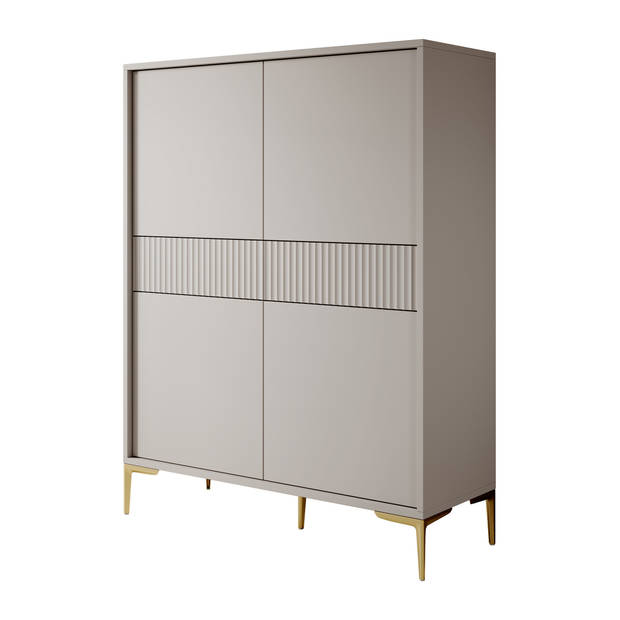 Meubella Kast Five - Beige - 103 cm