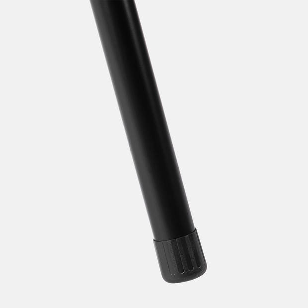 Bardi 8 x Inklapbare Barkruk Voor Statafel Zwart – 100 Kg Draagvermogen