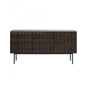 Magnus eiken dressoir - 160 cm - espresso