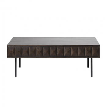 Magnus eiken salontafel - 71 x 117 cm - espresso