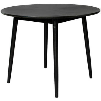 Farsund eettafel 100 cm zwart