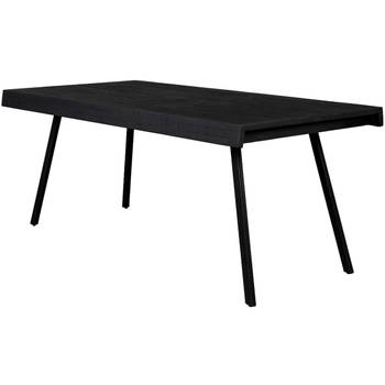 Sauda eettafel 180 cm zwart