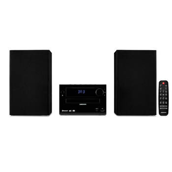 LIFE® E64482 Micro-audiosysteem DAB+/PLL-UKW-stereoradio ontvangst van radiozenders i…