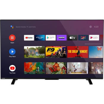 led-tv - toshiba - 55ua2363dg - 55'' (140 cm) - 4k uhd 3840x2160 - dolby vision - android smart tv - 3xhdmi