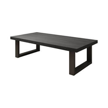 Meubella Salontafel Vince - Zwart eiken - 130 cm