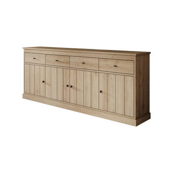 Meubella Dressoir Vince - Eiken - 225 cm