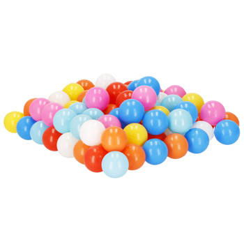 Springos Ballenbakballen - 100 Stuks - Ballen Voor Ballenbak Of Zwembad - Hoge Kwaliteit