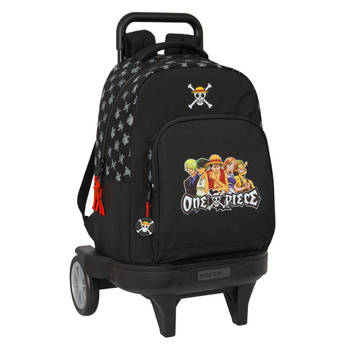 Schoolrugzak met Wielen One Piece Zwart 33 x 45 x 22 cm