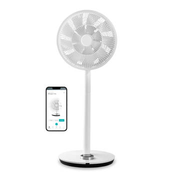 Duux Whisper Flex - Smart Statiefventilator - Staande Ventilator Geruisloos - Wit