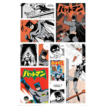Poster Batman Bat-Manga 61x91,5cm