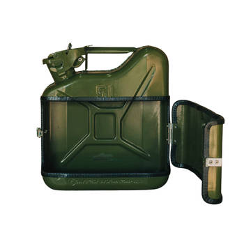 Jerrycan 5L Pakket - Groen - Compact en Stijlvol - Perfect voor Onderweg - Draagbaar en Handig