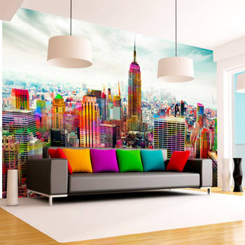 Fotobehang - Colors of New York City - Vliesbehang