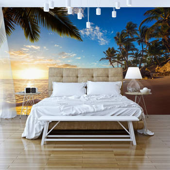 Fotobehang - Tropical Beach - Vliesbehang