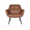 Kasey fauteuil - vintage bruin