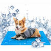 Nobleza B4R3P - Koelmat voor honden en katten - Koeling mat voor huisdieren - 50x65 cm - Blauw