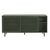 Giga Living - Dressoir Metaal Groen - Schuifdeuren - 45x160x75cm - Veep