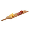 Excellent Housewaere Serveerplank/amuse/tapas hapjes plank - 75 x 14 x 20 cm - bamboe hout - borrelplank - Serveerplanke