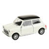 Welly Speelgoed Mini Cooper auto - wit - die-cast metaal - 10 cm - Model 1300 - Speelgoed auto's