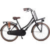 AMIGO Transportfiets Kinderen Sturdy 24 Inch 43 cm Meisjes Terugtraprem Matzwart