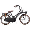 AMIGO Transportfiets Kinderen Sturdy 20 Inch 32 cm Meisjes Terugtraprem Matzwart