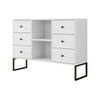 Meubella Dressoir Lyndall - Wit - 115 cm