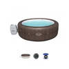 Lay-Z-Spa St Moritz opblaasbare spa - 5/7 plaatsen - Diameter 216 x 71 cm - 180 luchtjets