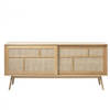 Ivar eiken dressoir - 180 cm - naturel