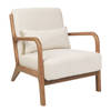 Beliani SKOVDE - Fauteuil-Beige-Polyester