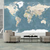 Fotobehang - Vintage World Map - Vliesbehang