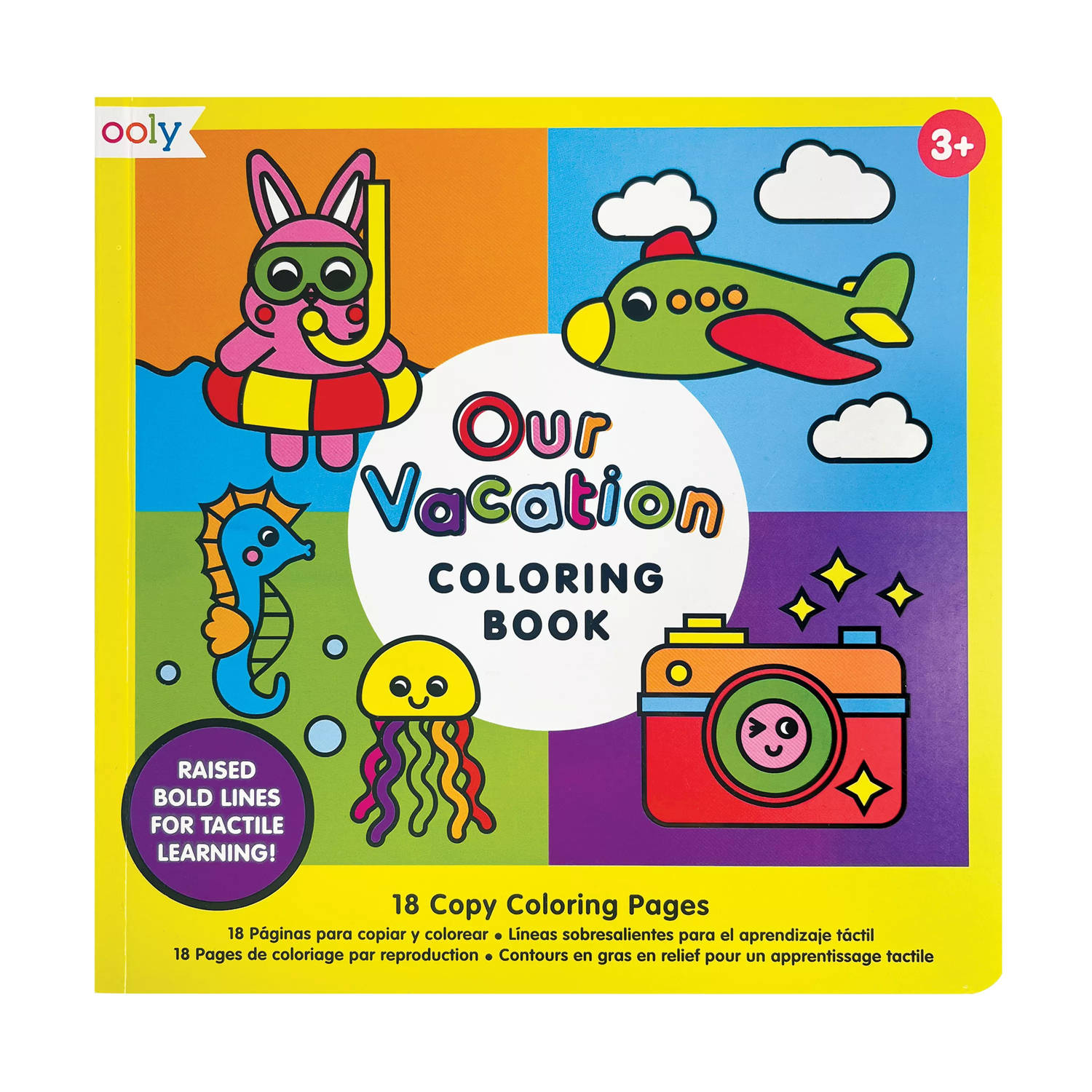 Ooly - Our Vacation Copy Coloring Book