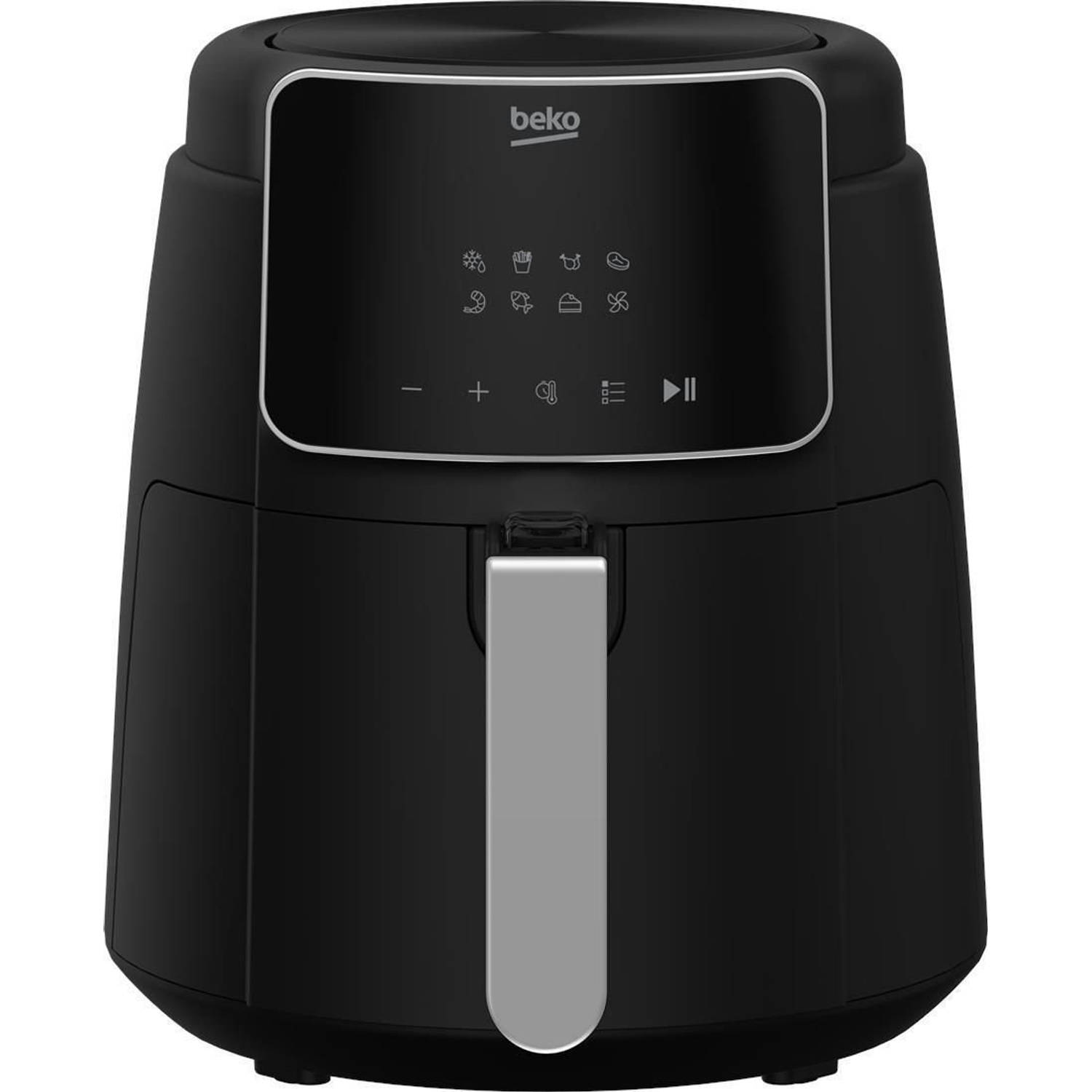 Beko FRL2244B Airfryer - 1500 W - 3,9 L voor 0,8 kg friet - 8 programma&apos;s - Zwart